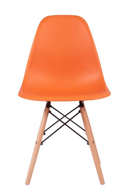 Стул Eames оранжевый